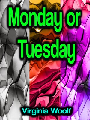cover image of Monday or Tuesday